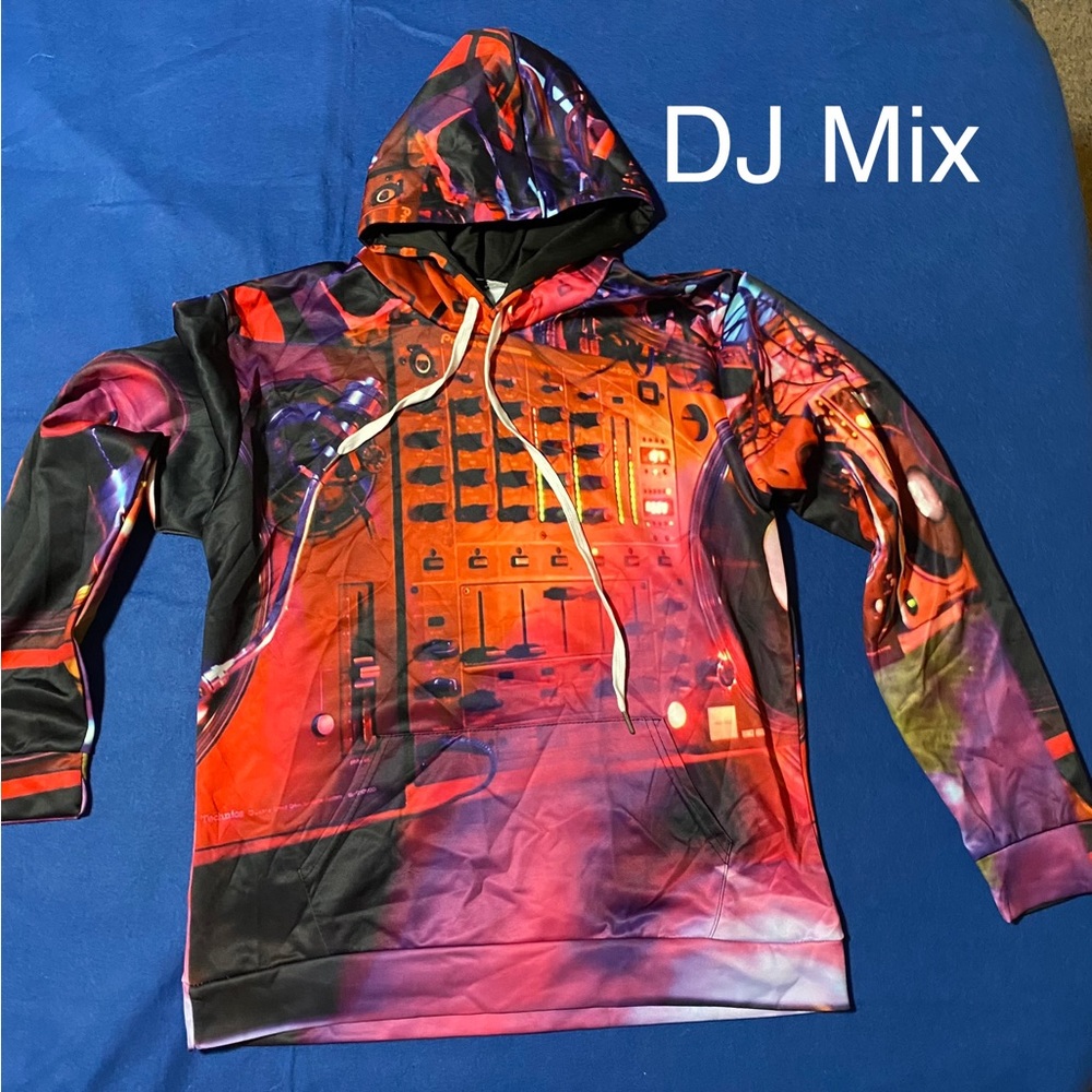 Music Theme Hoodie - Picture 3 of 3